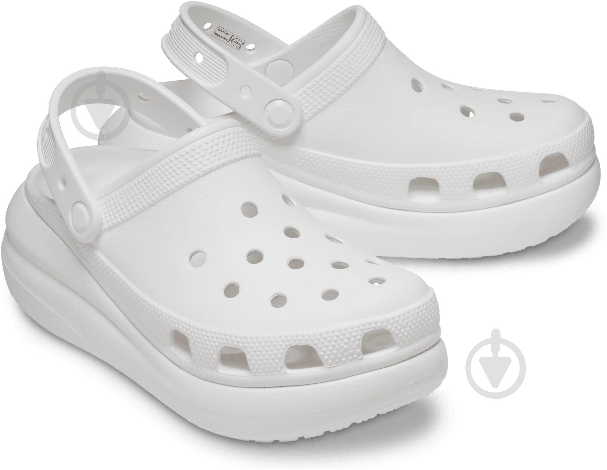 Сабо Crocs Crush Clog Whi 207521-100 р.39-40 белый - фото 3