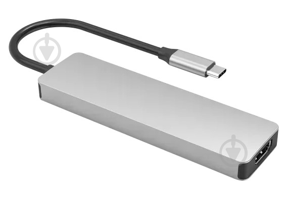 USB-хаб Proove Iron Link 5 in 1 2 х Type-C + 2 х USB 3.0 + HDMI серебряный (HBIL00222024) - фото 3 USB-хаб Proove Iron Link 5 in 1 2 х Type-C + 2 х USB 3.0 + HDMI серебряный (HBIL00222024) - фото 3