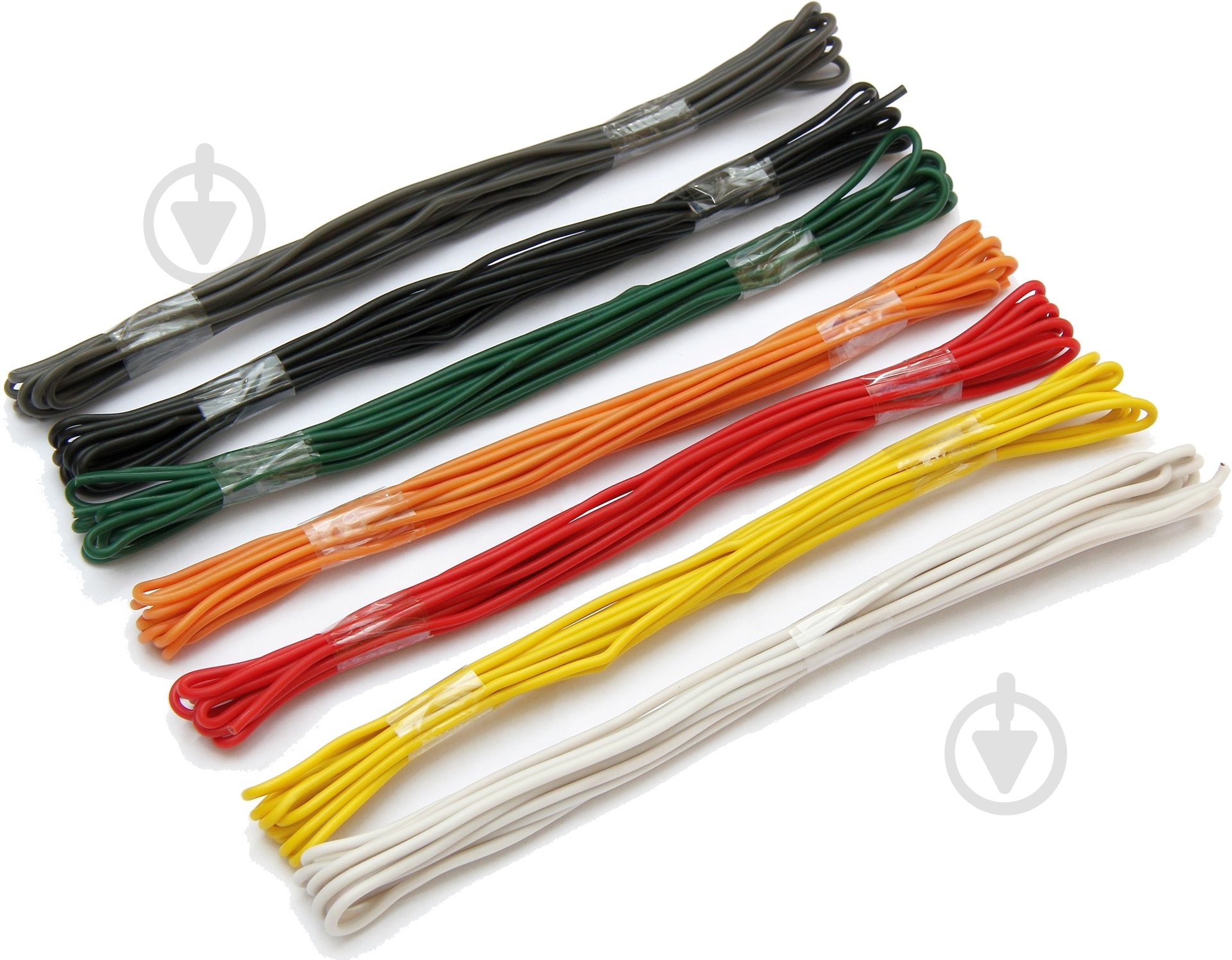 Набор автомобильных проводов  «Радуга» одного сечения 0,35 кв.мм, 3 м, 7 шт. Струм - фото 2