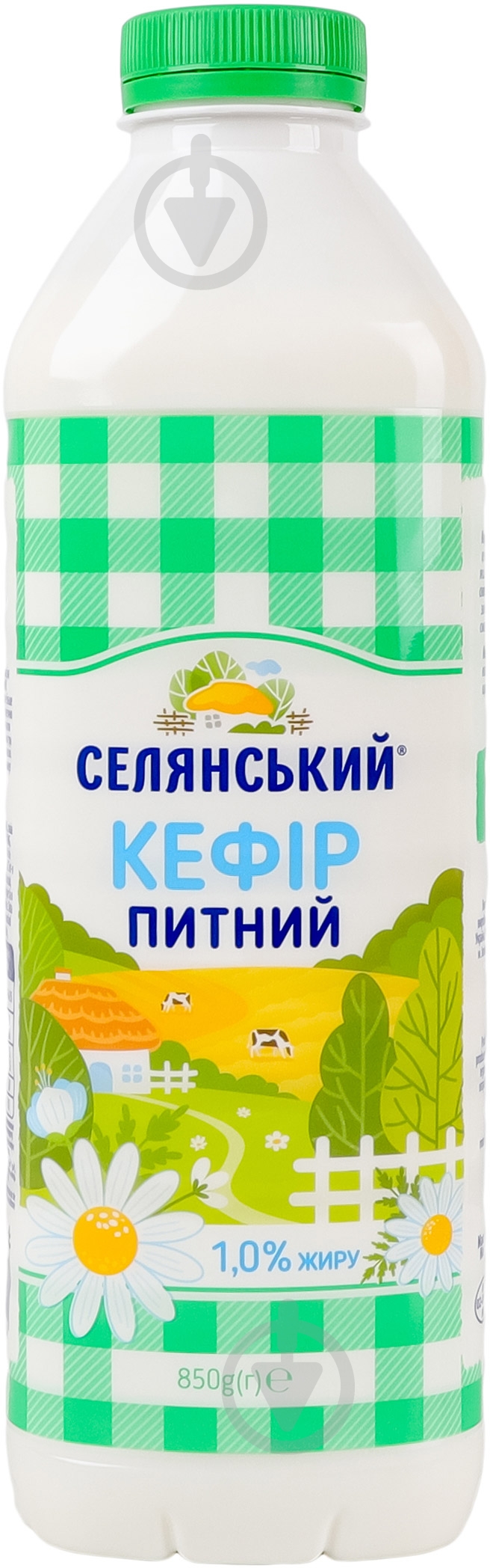 Кефир ТМ Селянський 1,0% 850 г - фото 1 Кефир ТМ Селянський 1,0% 850 г - фото 1