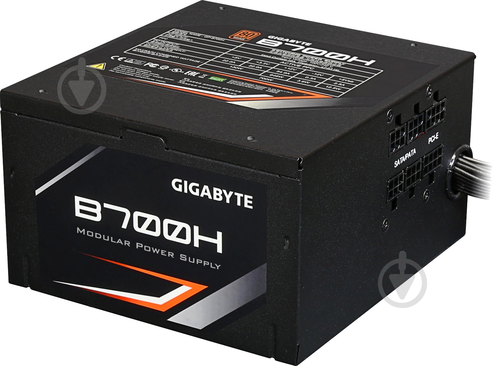 Блок питания Gigabyte GP-B700H 700 Вт - фото 3 Блок питания Gigabyte GP-B700H 700 Вт - фото 3
