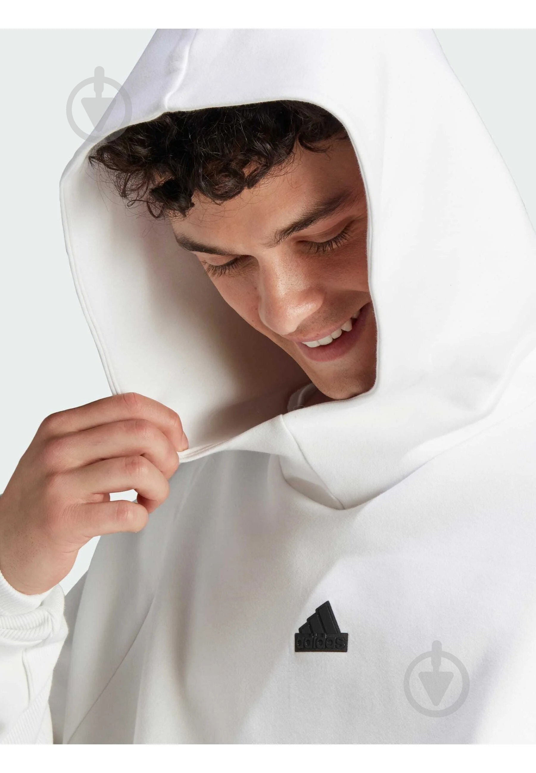 Джемпер Adidas IN5118 р.XL белый - фото 3