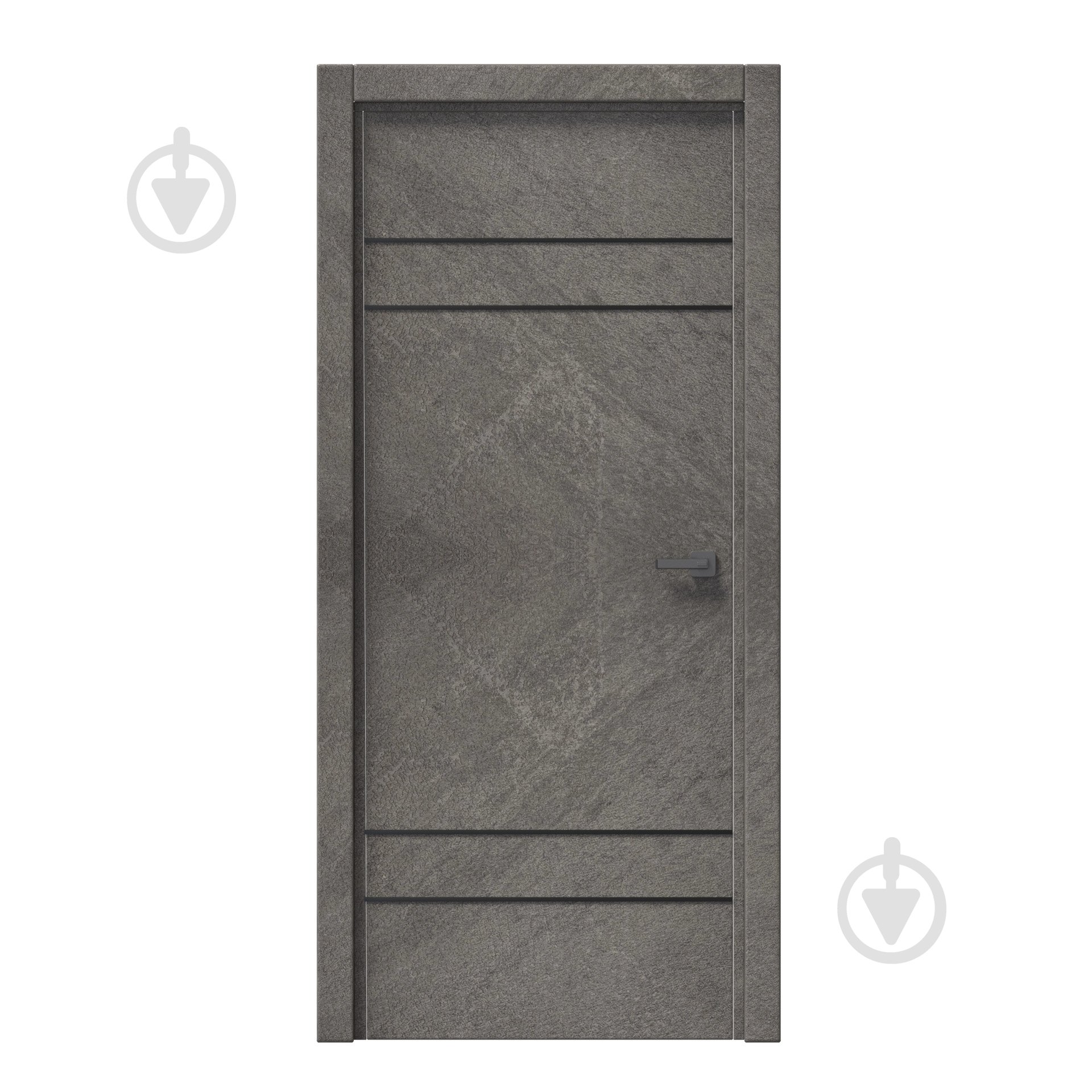 Дверне полотно IN WOOD ET-03 ПГ із чорним молдингом і кромкою 800 мм зріз каменю - фото 1 Дверне полотно IN WOOD ET-03 ПГ із чорним молдингом і кромкою 800 мм зріз каменю - фото 1