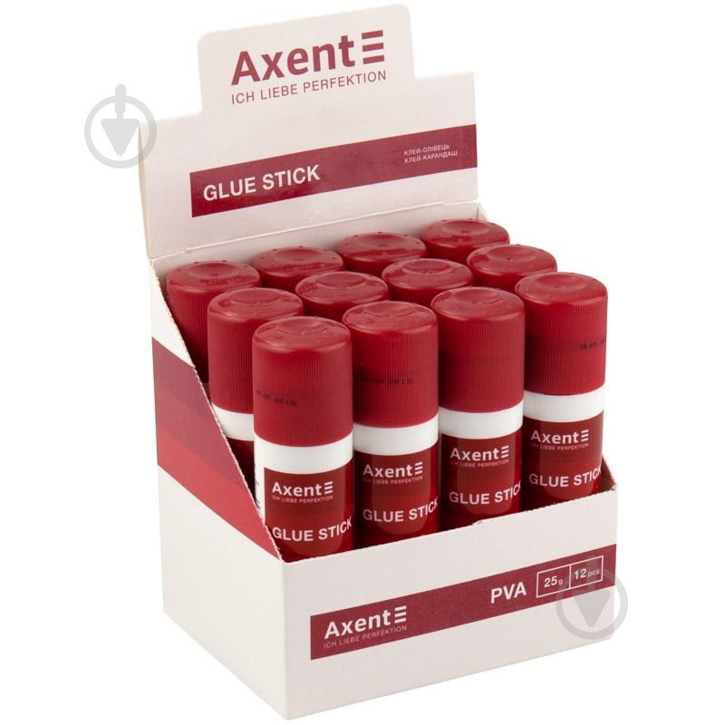 Клей-карандаш PVA 7103-A 25 г Axent - фото 2