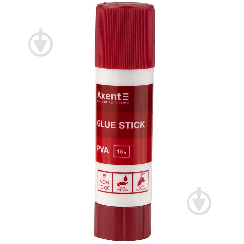 Клей-карандаш PVA 7102-A 15 г Axent - фото 1