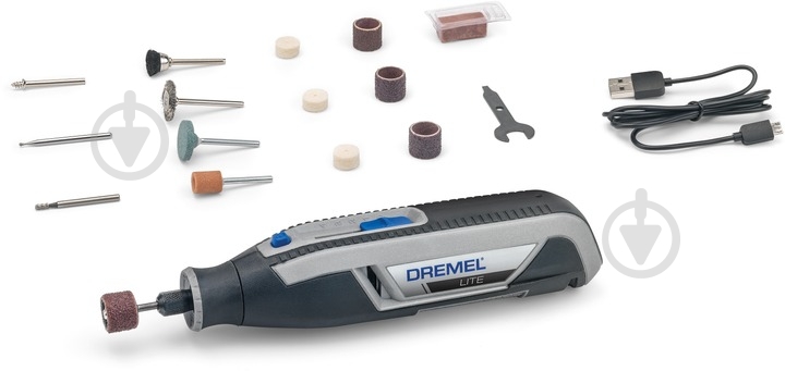 Многофункциональный инструмент Dremel Lite 7760-15 + 15 шт принадлежности F0137760JA - фото 1 Многофункциональный инструмент Dremel Lite 7760-15 + 15 шт принадлежности F0137760JA - фото 1