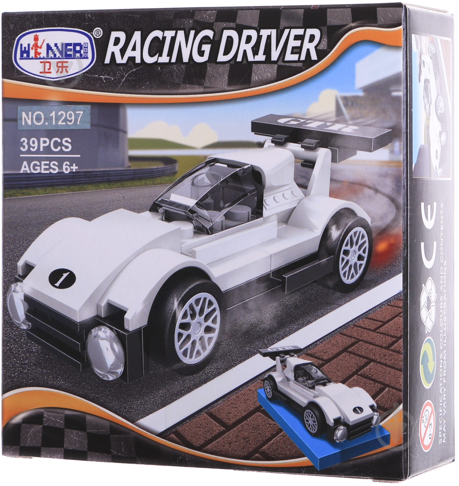 Конструктор Winner Гоночный автомобиль JDY1602038263 - фото 1