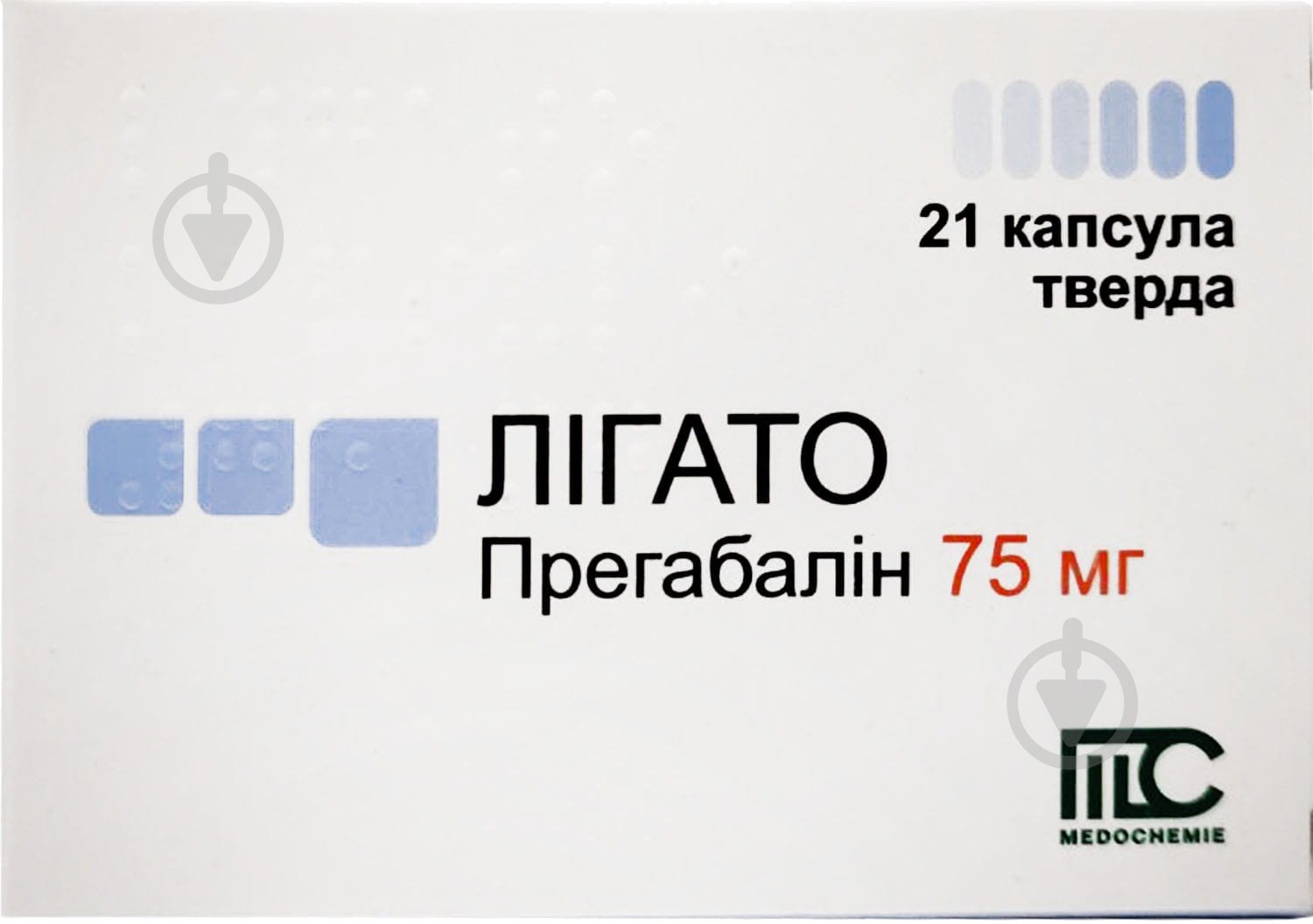Лигато №21 (7х3) капсулы 75 мг - фото 1 Лигато №21 (7х3) капсулы 75 мг - фото 1