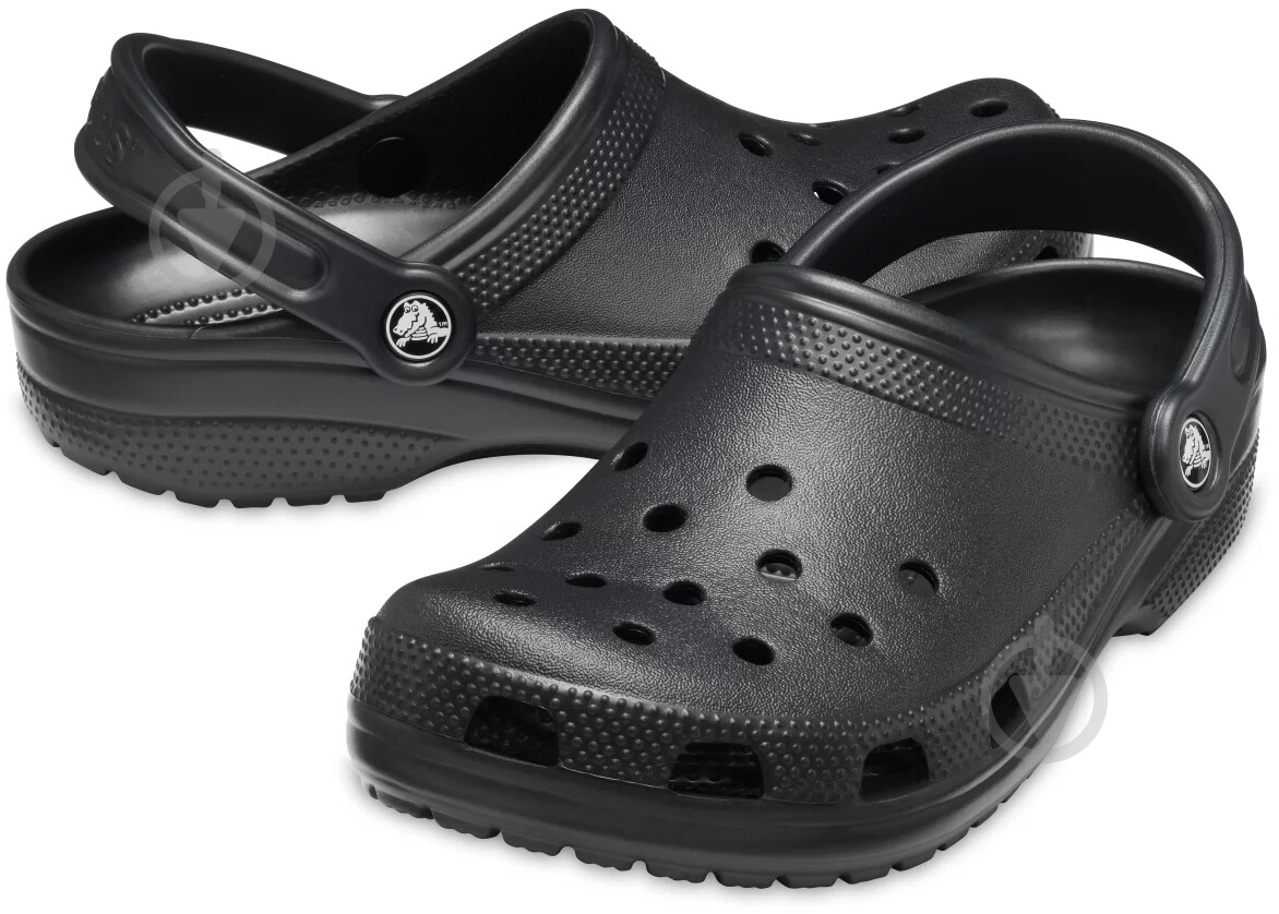 Сабо Crocs Classic Clog 10001-001 р.38/39 черный - фото 3