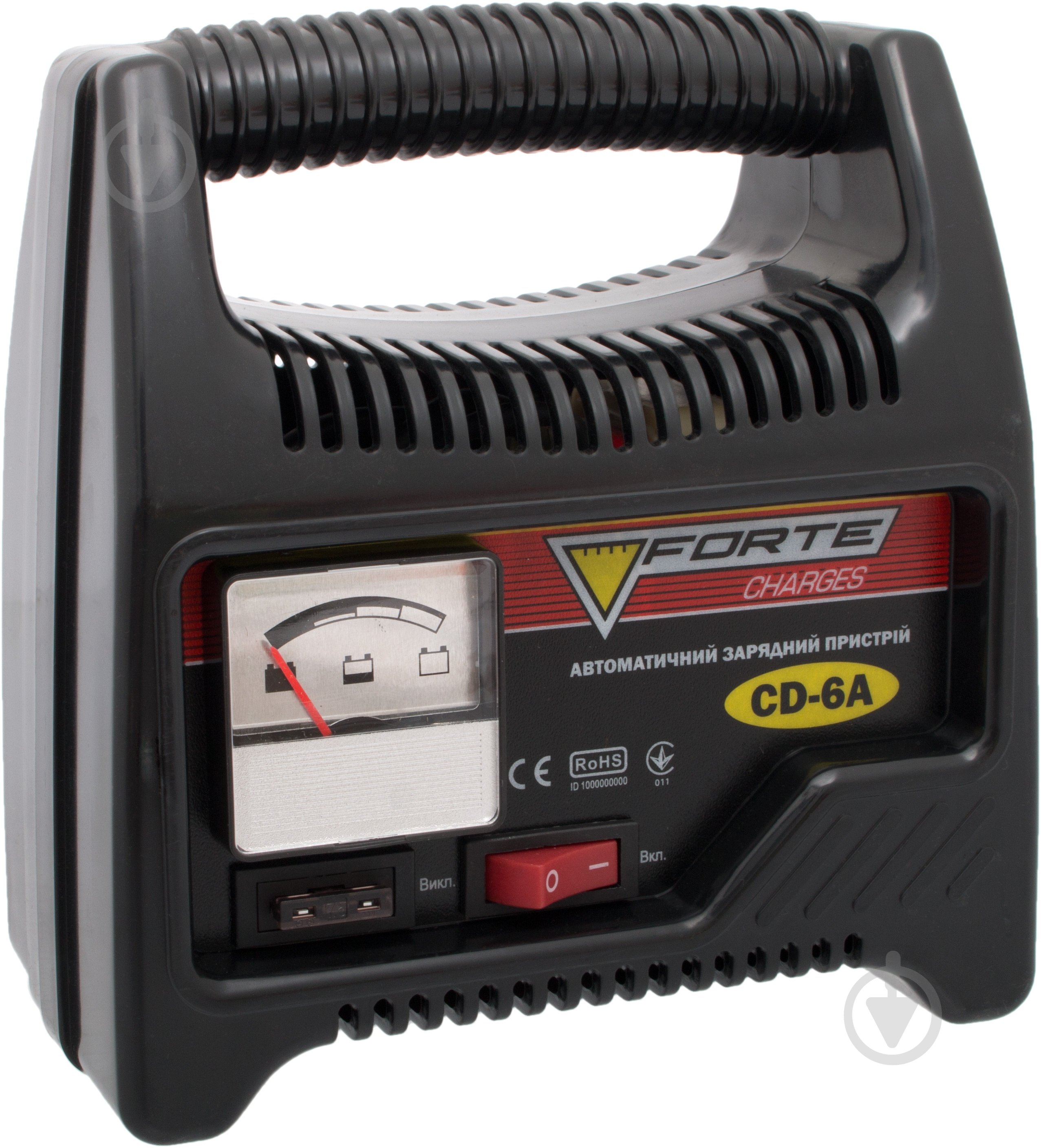 Зарядное устройство трансформаторное Forte CD-6A 6 А 80 А/год (49333) - фото 1