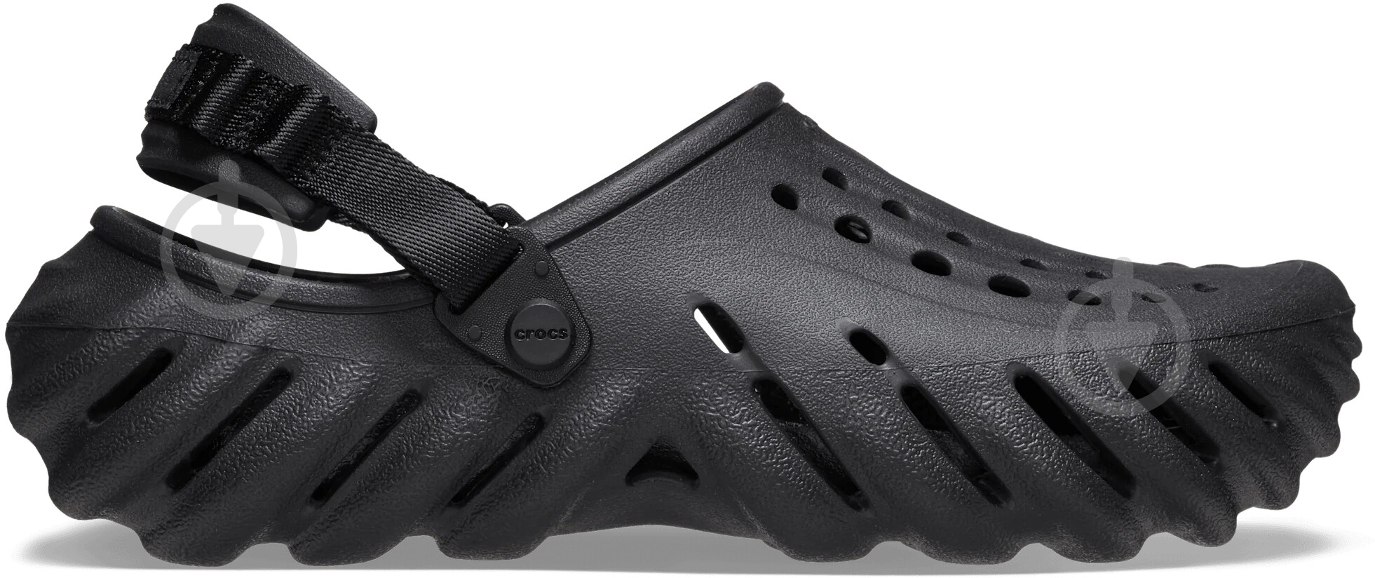 Сабо Crocs Echo Clog Blk 207937-001 р.38/39 черный - фото 1