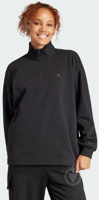 Свитшот Adidas IW1244 р.L черный - фото 3
