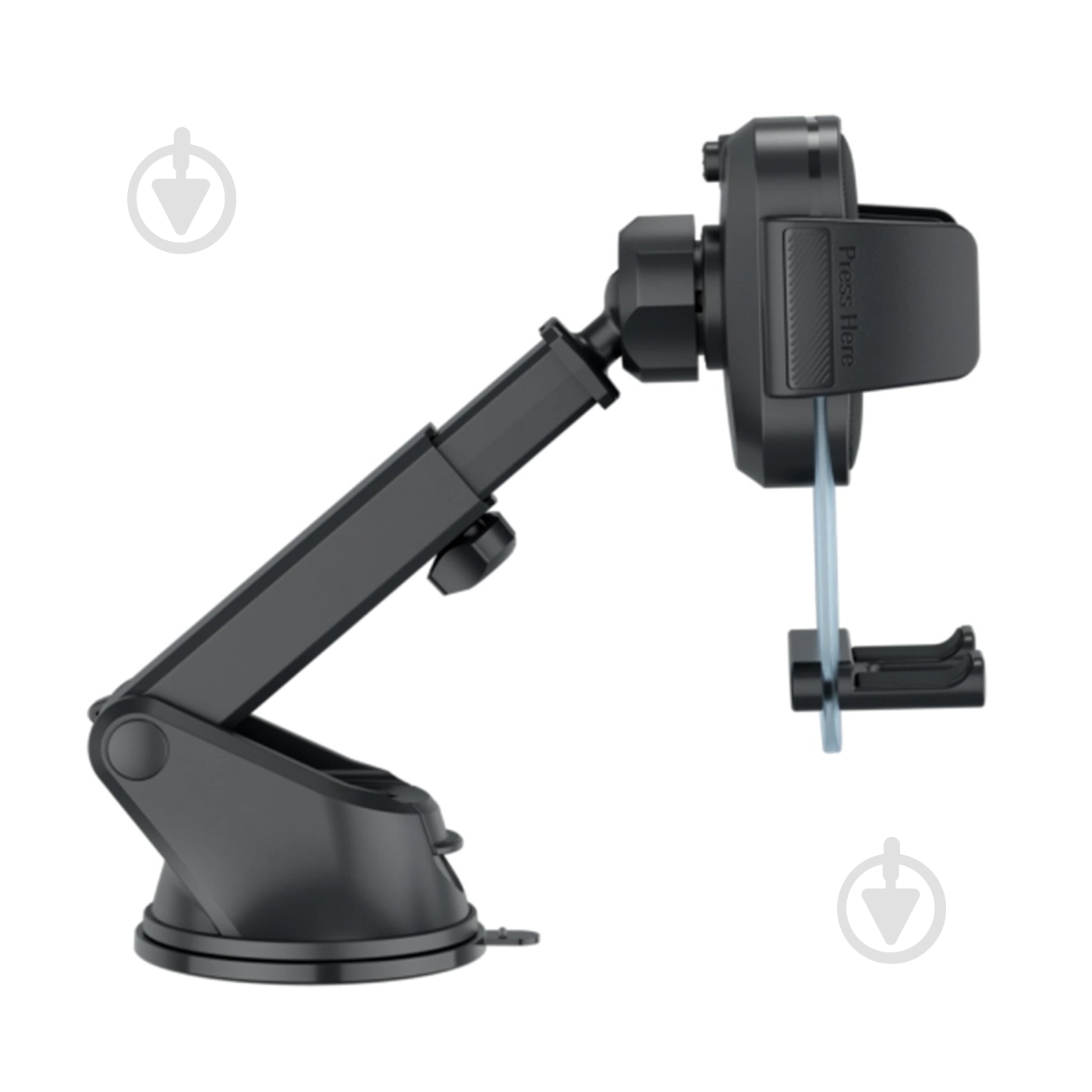 Держатель для мобильного телефона Crystal Clamp Suction Type Car Mount (CHCS00000001) Proove черный - фото 4