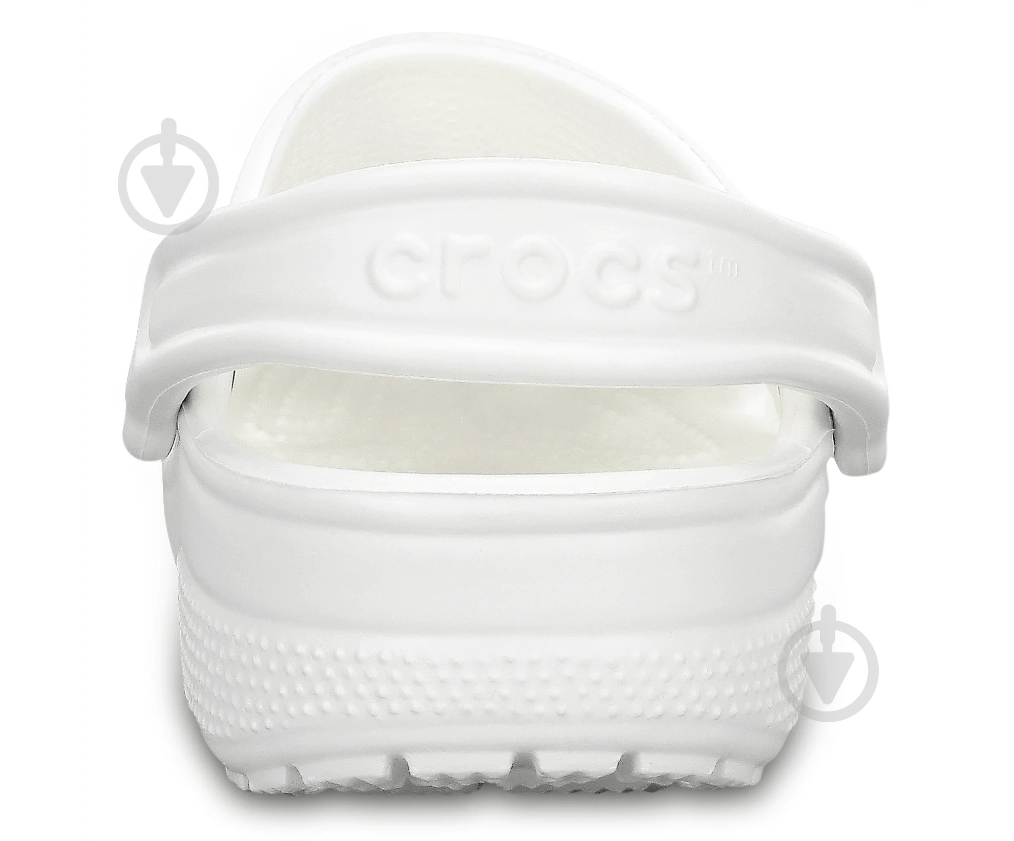 Сабо Crocs Classic Clog 10001-100 р.39-40 белый - фото 3