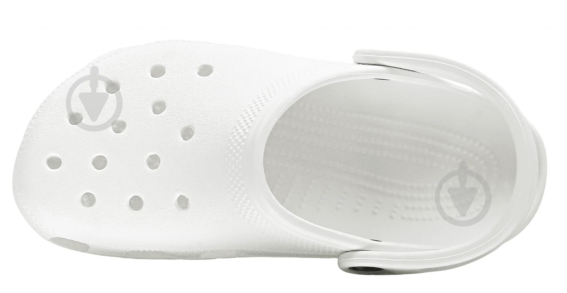 Сабо Crocs Classic Clog 10001-100 р.39-40 белый - фото 4