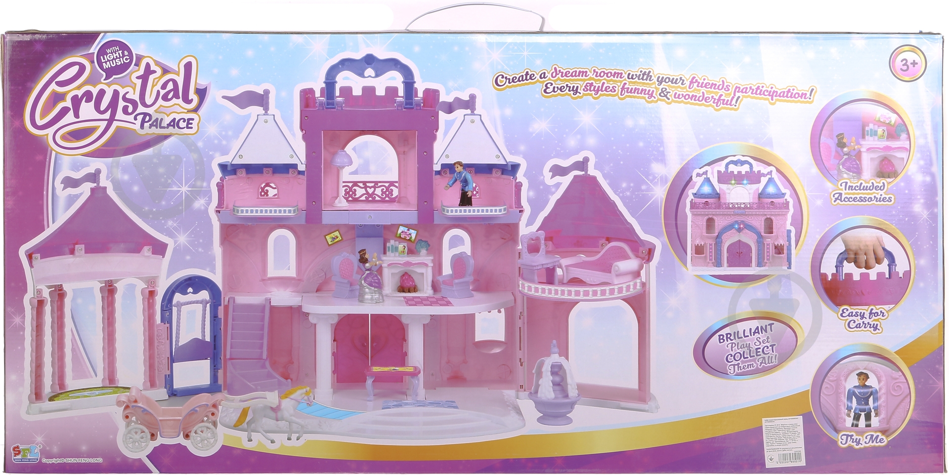 Игровой набор Хрустальный дворец JDY505000367 - фото 2