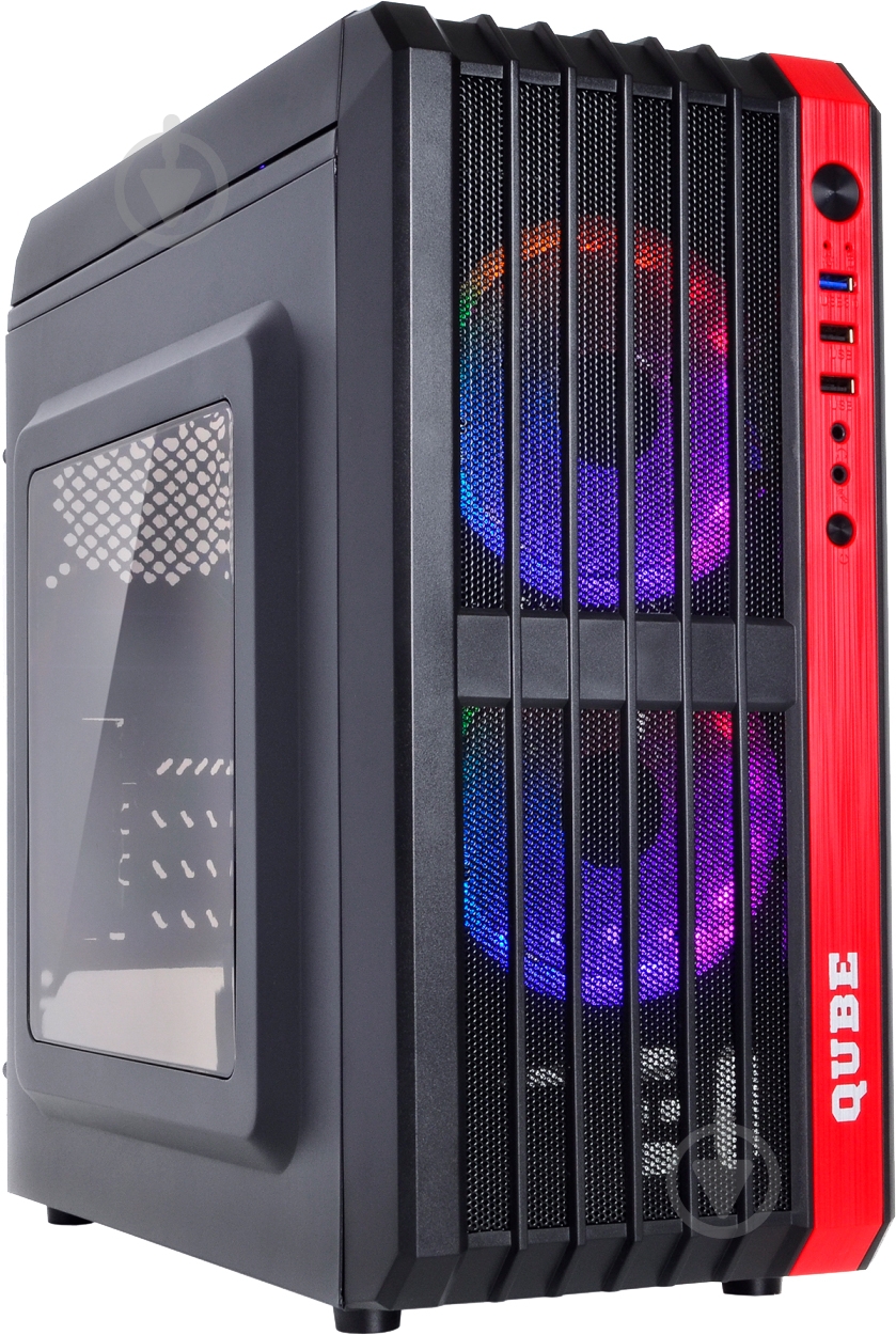 Корпус QUBE QB43M Black (QBM43_W3NU3) - фото 1