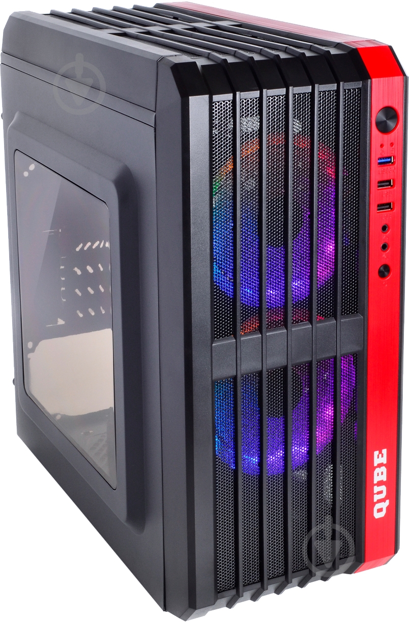 Корпус QUBE QB43M Black (QBM43_W3NU3) - фото 3