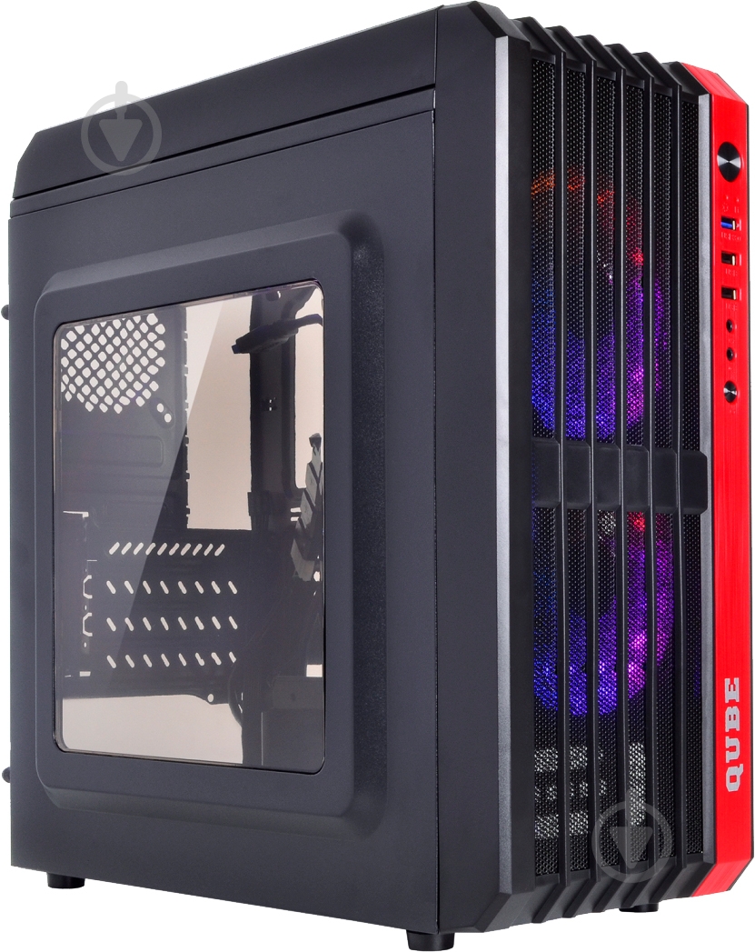 Корпус QUBE QB43M Black (QBM43_W3NU3) - фото 2