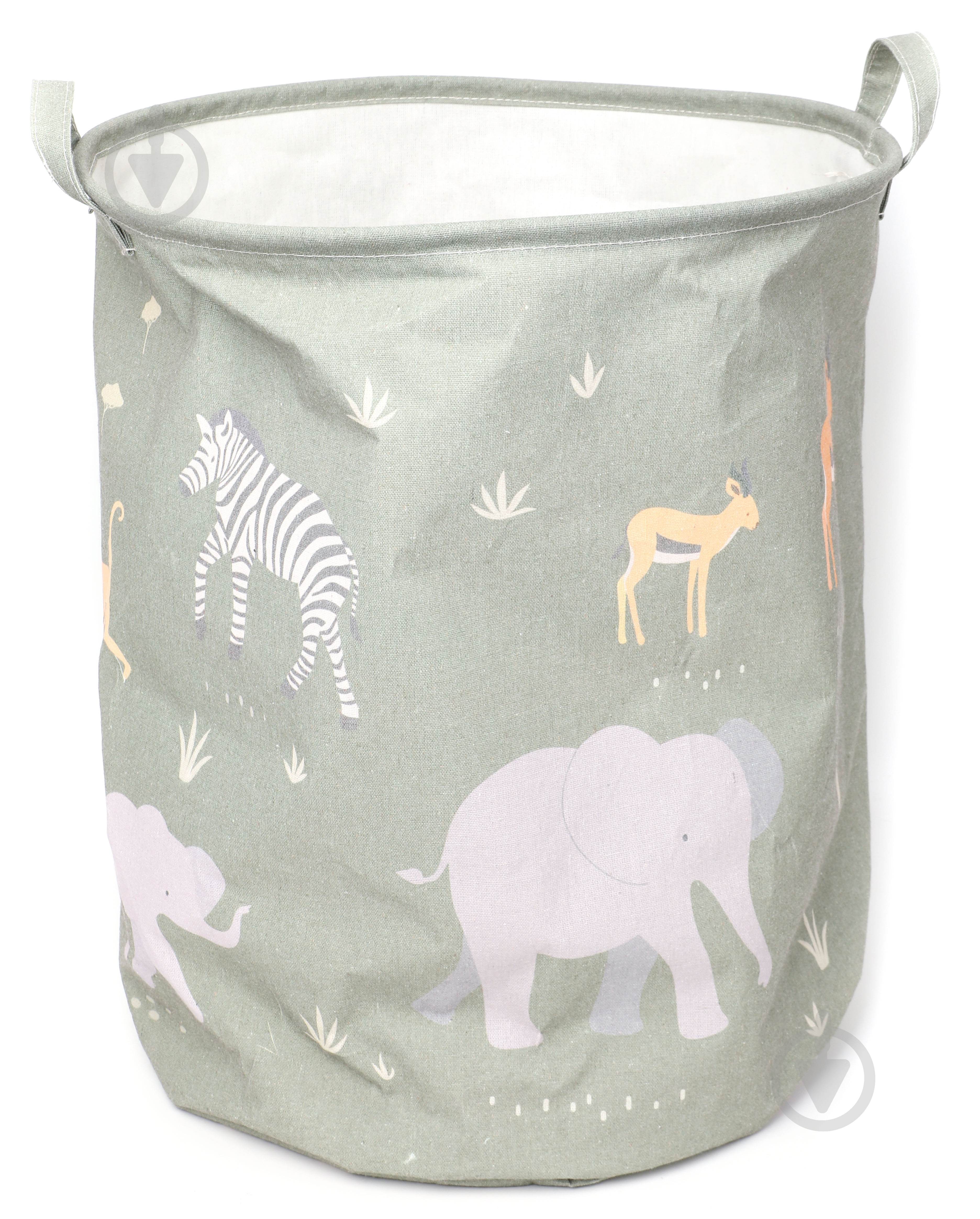 Корзина для игрушек Luna Kids Африка 40x40x50 см E005411 - фото 1 Корзина для игрушек Luna Kids Африка 40x40x50 см E005411 - фото 1