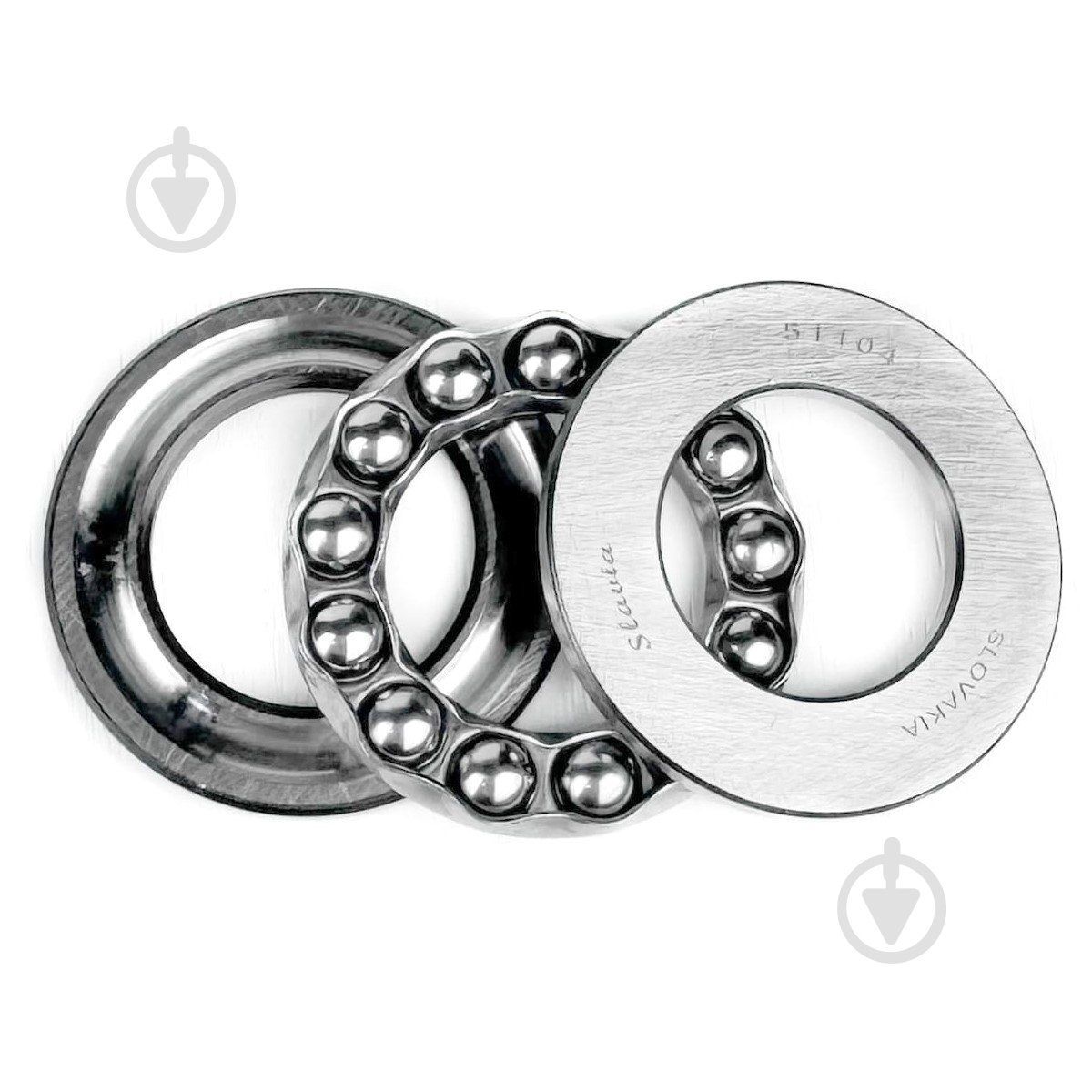 Подшипник SLAVIA упорный шариковый 51104 (ГОСТ 8104) - фото 2 Подшипник SLAVIA упорный шариковый 51104 (ГОСТ 8104) - фото 2