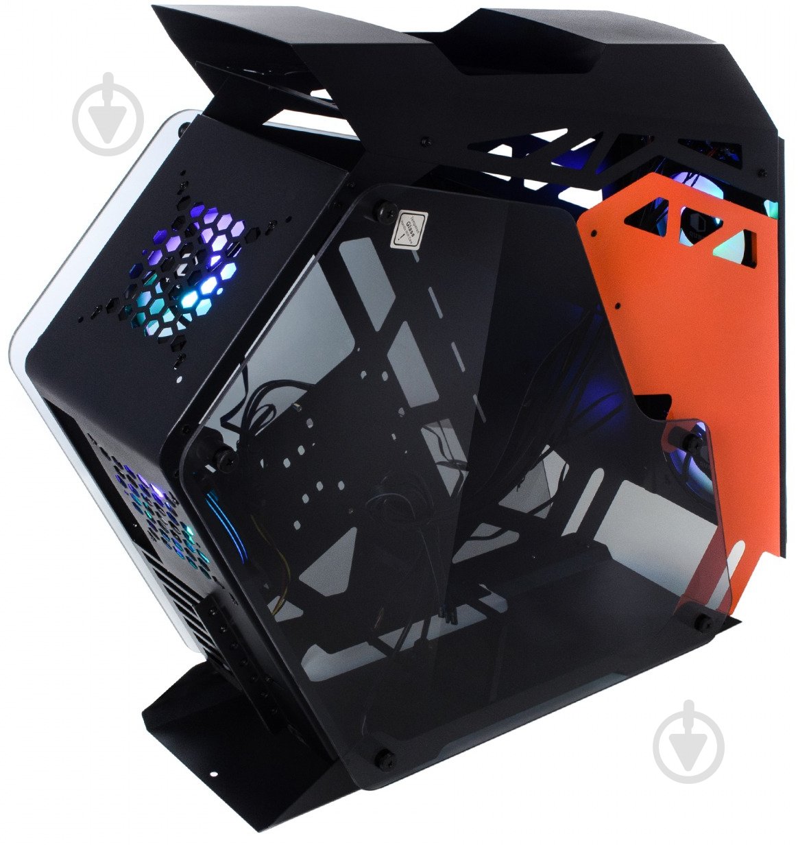 Корпус QUBE Stalker Max Black-Orange (STALKER_FMBE3) - фото 5 Корпус QUBE Stalker Max Black-Orange (STALKER_FMBE3) - фото 5