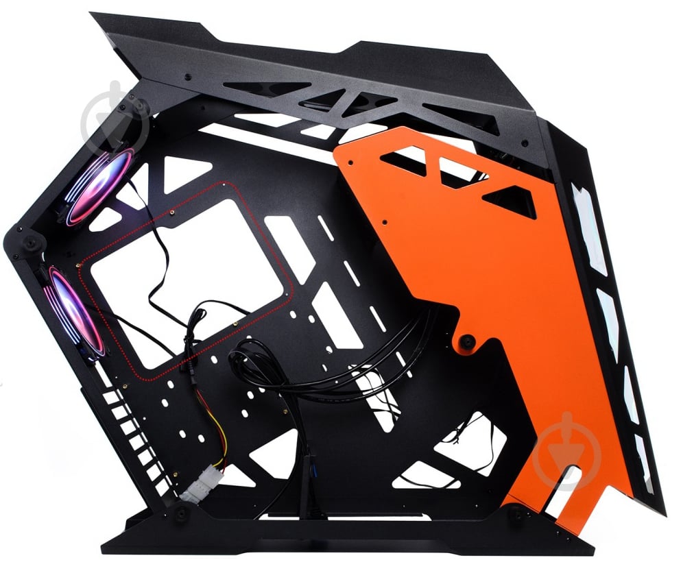 Корпус QUBE Stalker Max Black-Orange (STALKER_FMBE3) - фото 10 Корпус QUBE Stalker Max Black-Orange (STALKER_FMBE3) - фото 10