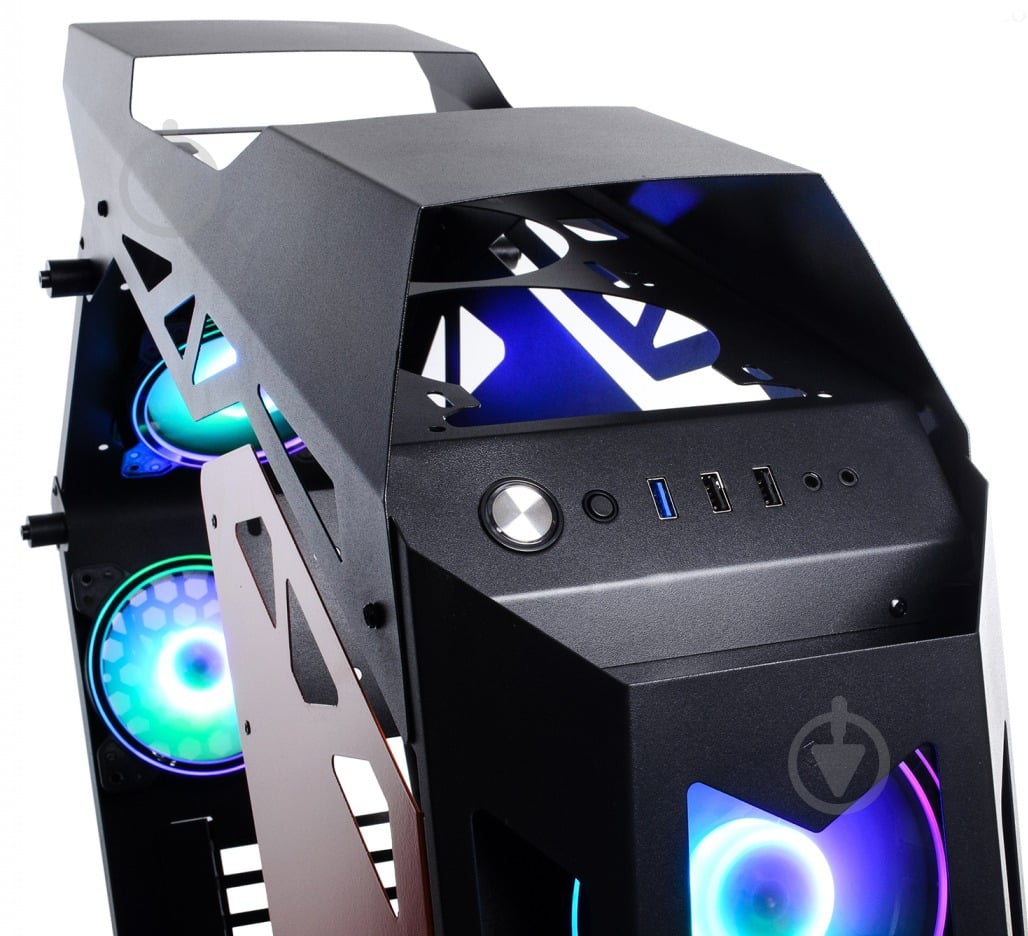 Корпус QUBE Stalker Max Black-Orange (STALKER_FMBE3) - фото 11 Корпус QUBE Stalker Max Black-Orange (STALKER_FMBE3) - фото 11