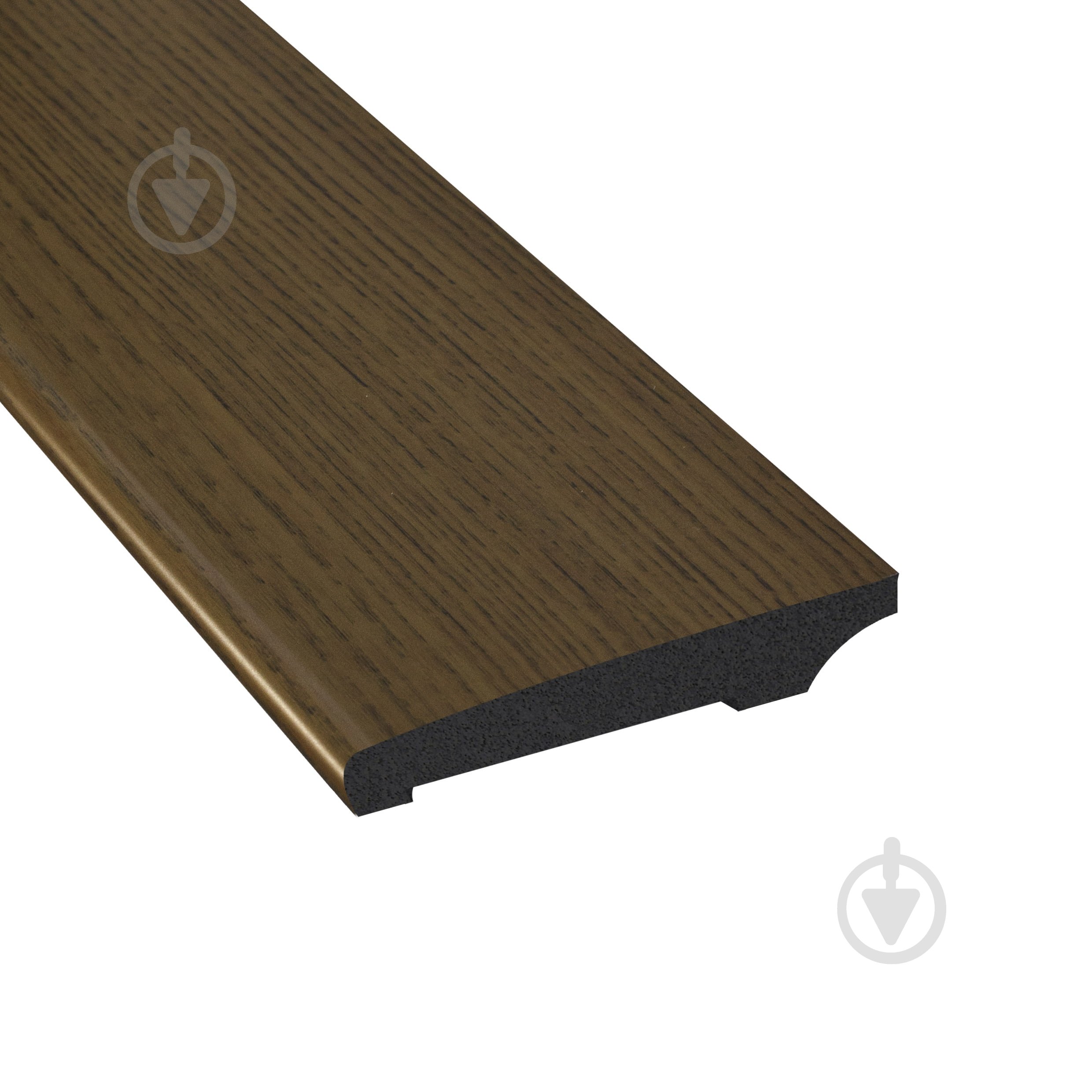 Плинтус MARCO decor 8012-203-SP коричневое дерево 80х12х2500 мм - фото 1