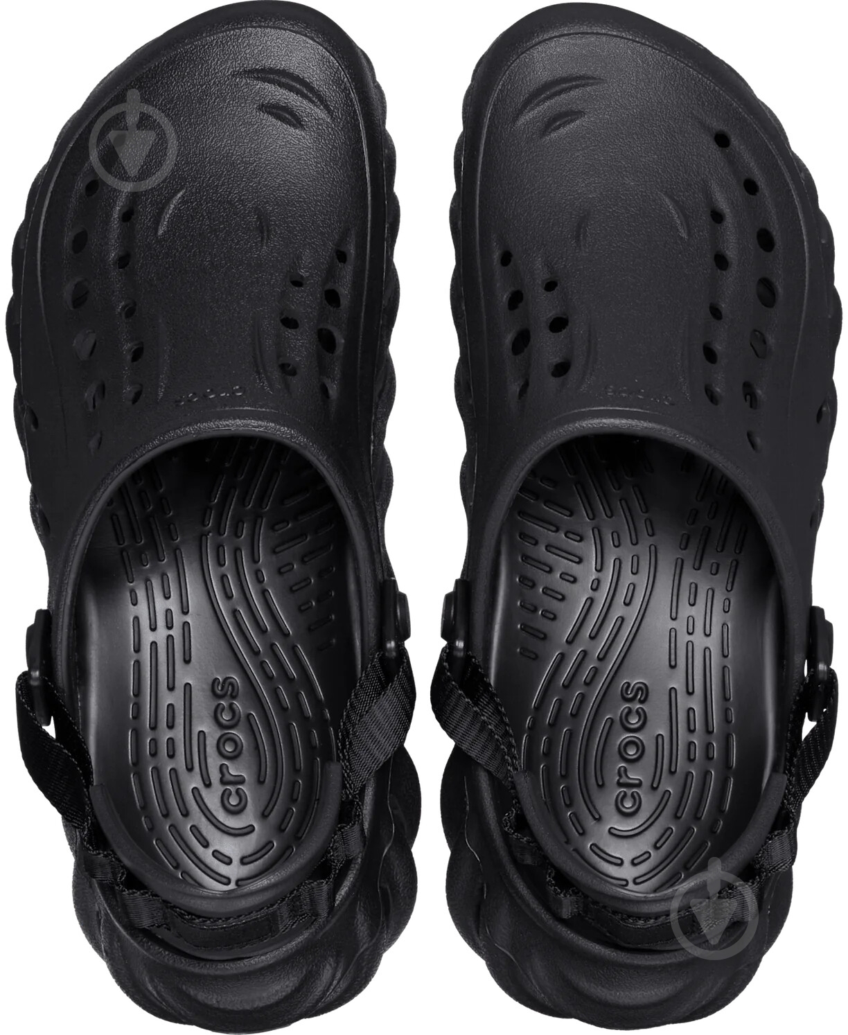 Сабо Crocs Echo Clog Blk 207937-001 р.41/42 черный - фото 5