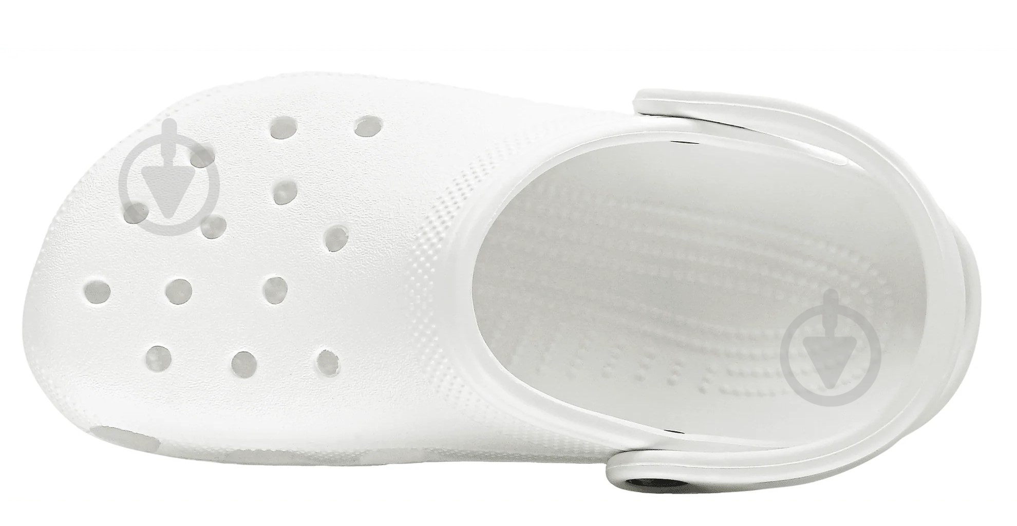Сабо Crocs Classic Clog 10001-100 р.45/46 белый - фото 4