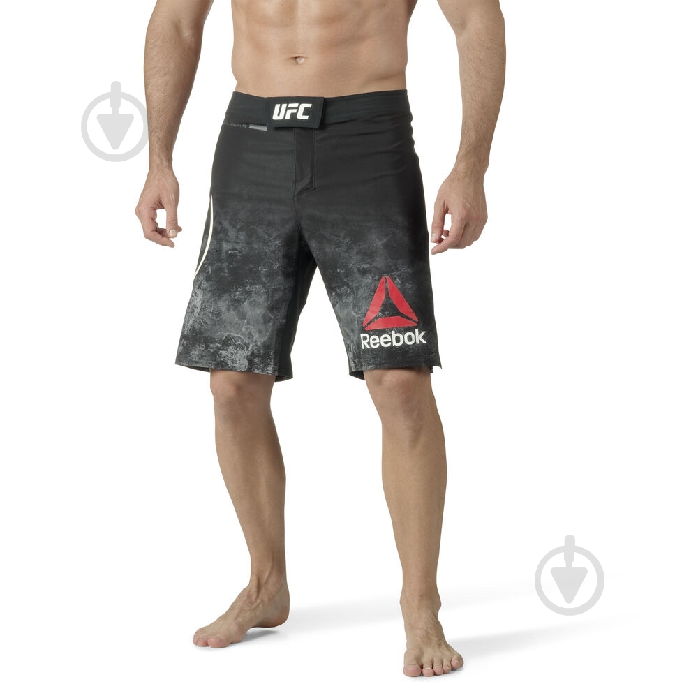 Шорти Reebok UFC FK BLANK OCTAGO CF0319 р. 30 чорний - фото 1 Шорти Reebok UFC FK BLANK OCTAGO CF0319 р. 30 чорний - фото 1