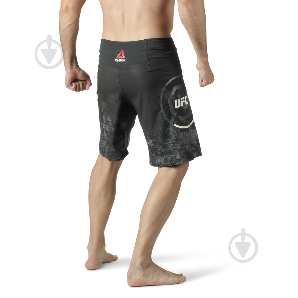 Шорти Reebok UFC FK BLANK OCTAGO CF0319 р. 30 чорний - фото 2 Шорти Reebok UFC FK BLANK OCTAGO CF0319 р. 30 чорний - фото 2
