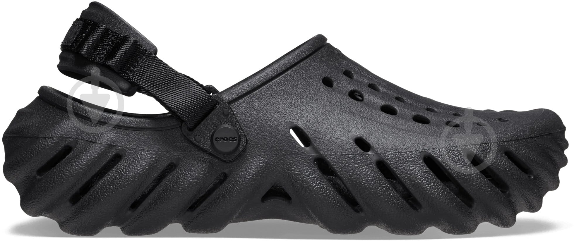 Сабо Crocs Echo Clog Blk 207937-001 р.45/46 черный - фото 1