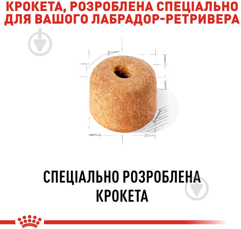 Корм сухий для дорослих собак для крупних порід Royal Canin LABRADOR RETRIEVER ADULT 12 кг (свійська птиця, рис, куку - фото 4 Корм сухий для дорослих собак для крупних порід Royal Canin LABRADOR RETRIEVER ADULT 12 кг (свійська птиця, рис, куку - фото 4