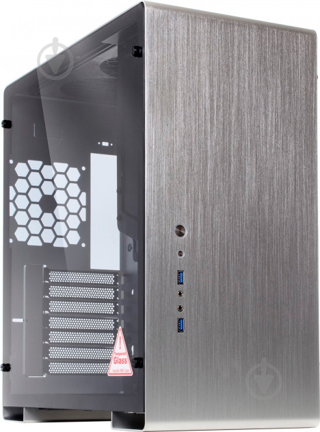 Корпус QUBE Griffin Silver (QBU5A_WSNU3) - фото 1 Корпус QUBE Griffin Silver (QBU5A_WSNU3) - фото 1