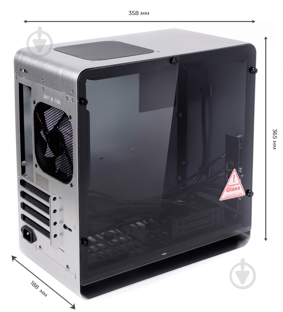 Корпус QUBE EAGLE Silver (QBX3M_WSNU3) - фото 11