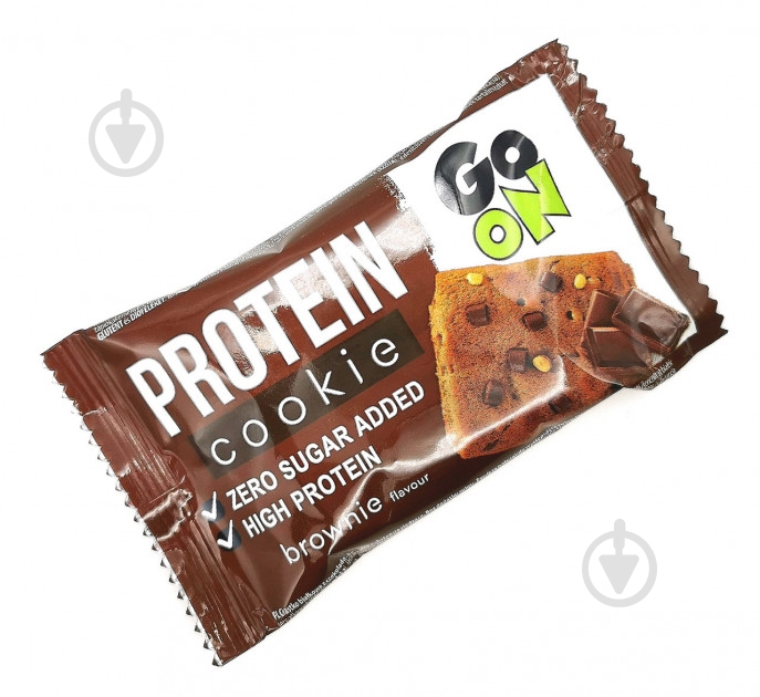 Печиво протеїнове GO ON NUTRITION Брауні 50 г - фото 1