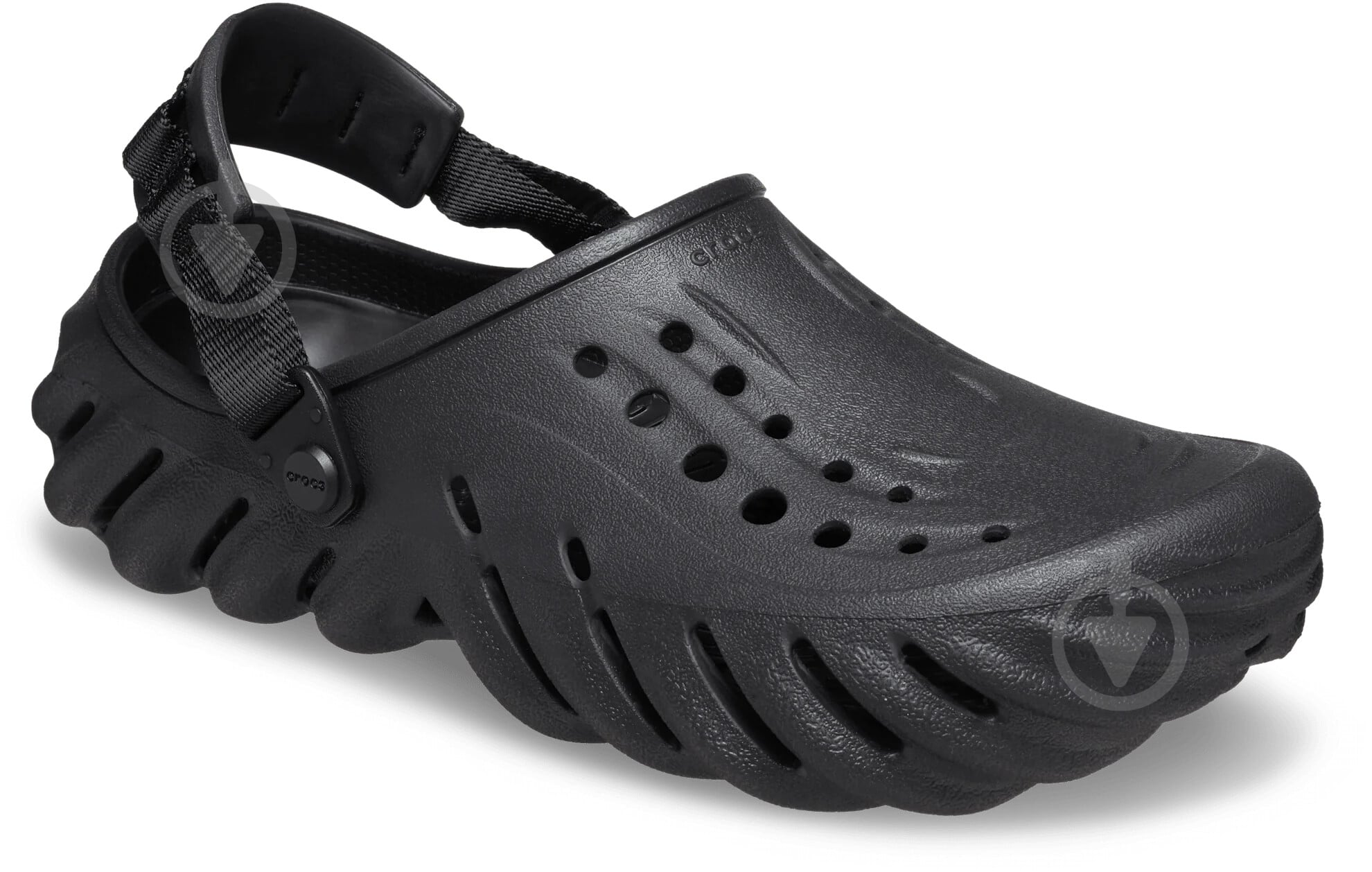 Сабо Crocs Echo Clog Blk 207937-001 р.46/47 чорний - фото 2