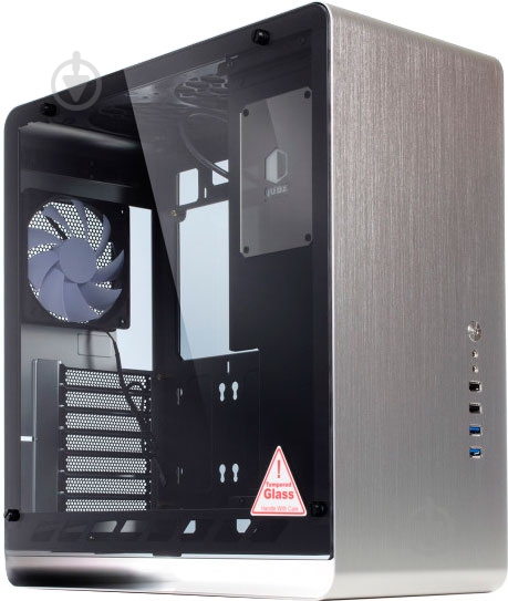 Корпус QUBE Hawk Silver (QBX4A_WSNU3) - фото 3 Корпус QUBE Hawk Silver (QBX4A_WSNU3) - фото 3