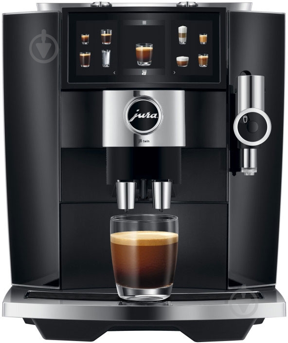 Кофемашина Jura J8 twin Diamond Black EA (15561) - фото 3 Кофемашина Jura J8 twin Diamond Black EA (15561) - фото 3
