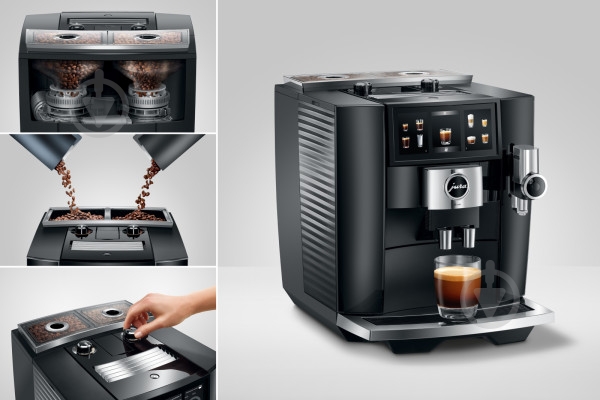 Кофемашина Jura J8 twin Diamond Black EA (15561) - фото 6 Кофемашина Jura J8 twin Diamond Black EA (15561) - фото 6