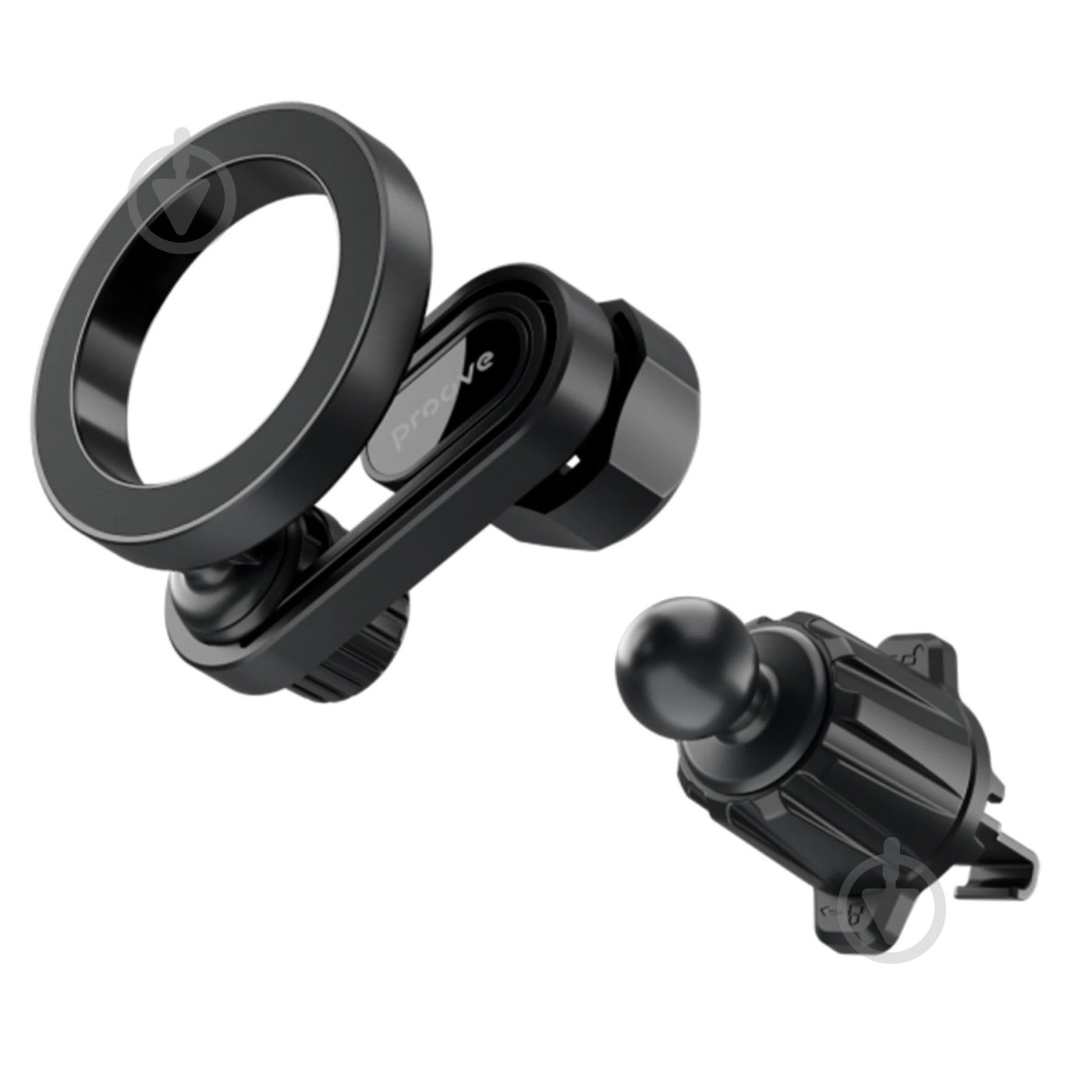 Тримач для мобільного телефона Stealth Magnetic Air Outlet Car Mount Magnetic Ring Proove чорний - фото 5 Тримач для мобільного телефона Stealth Magnetic Air Outlet Car Mount Magnetic Ring Proove чорний - фото 5