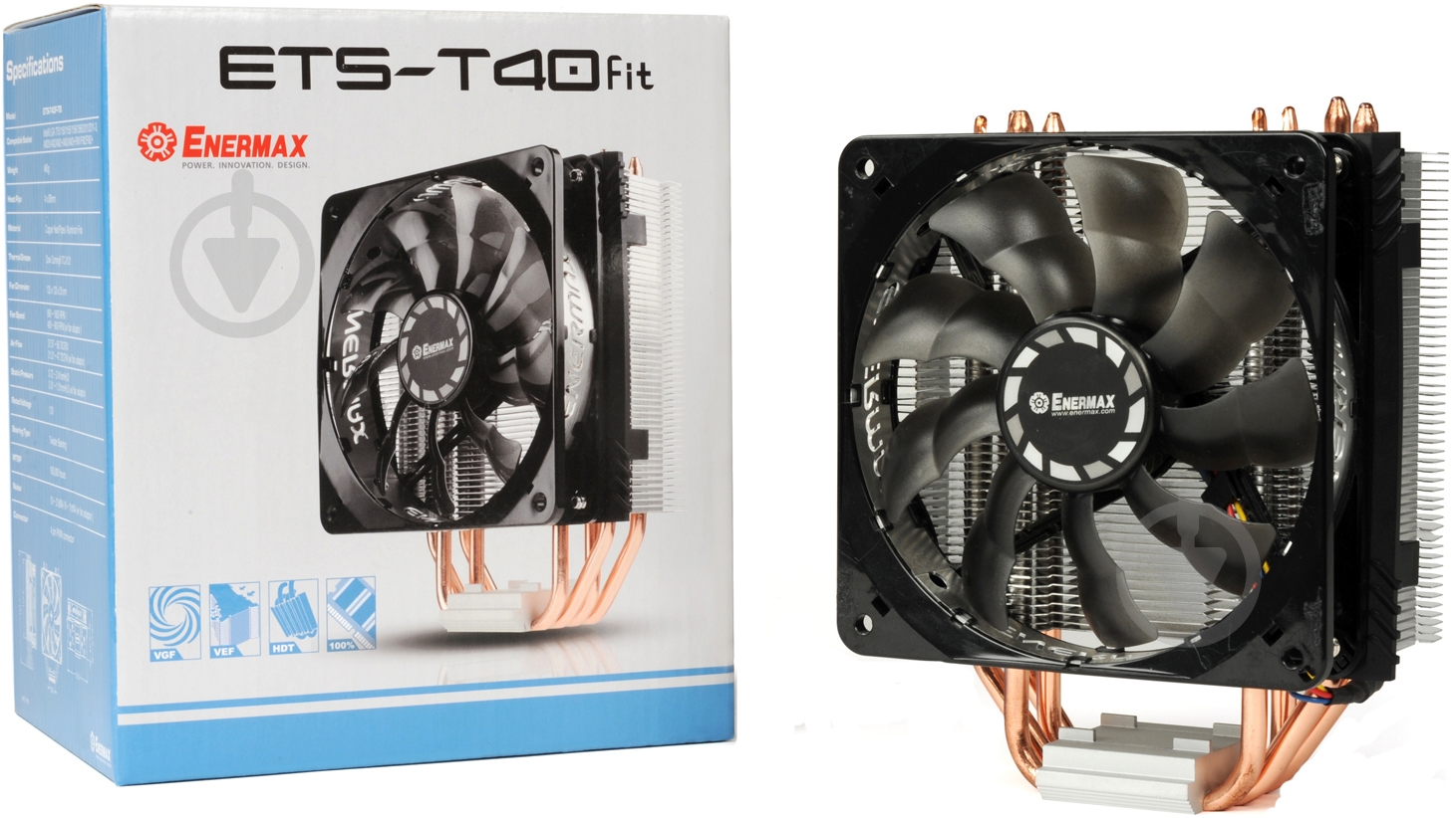 Процессорный кулер Enermax ETS-T40fit - фото 3 Процессорный кулер Enermax ETS-T40fit - фото 3
