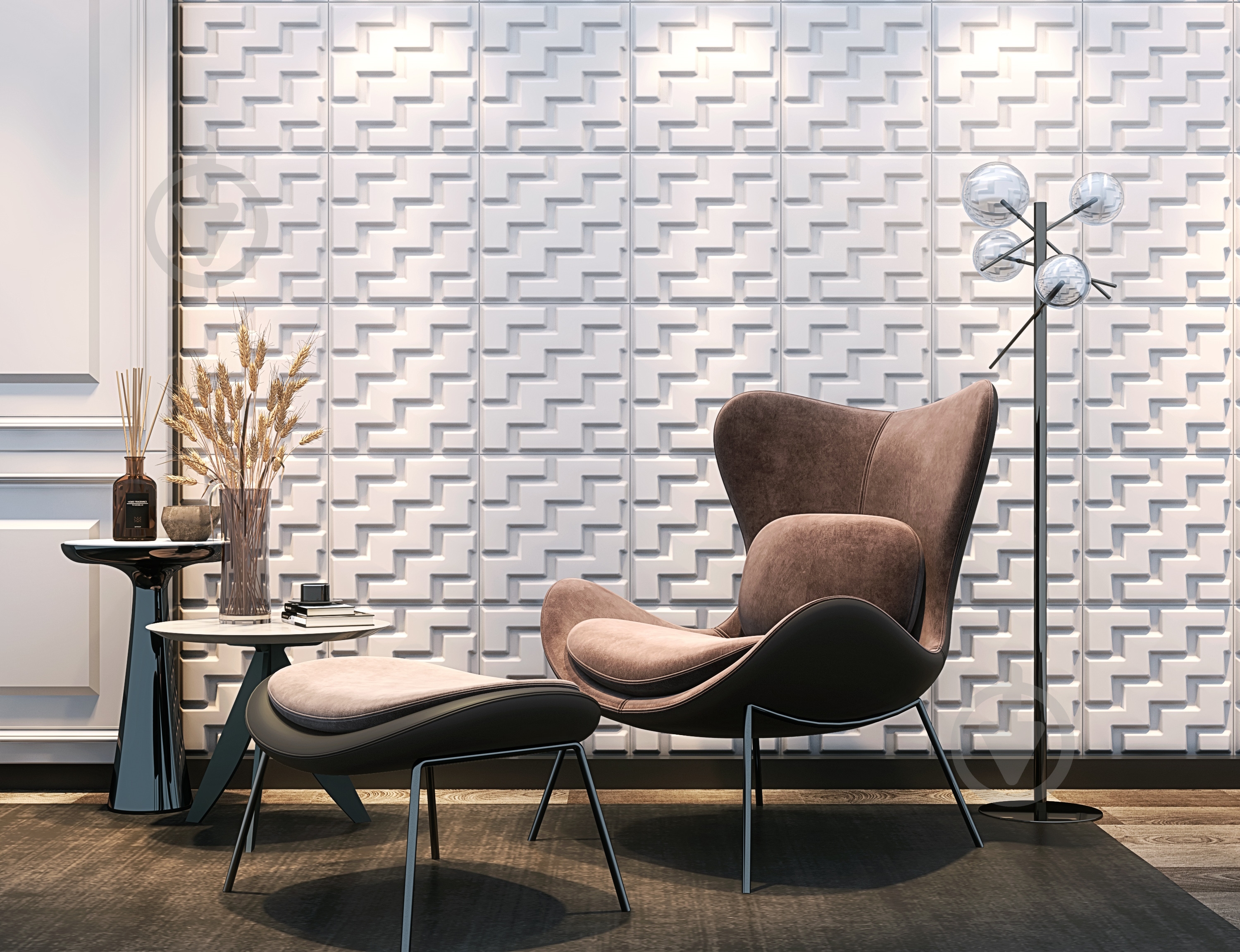 Декоративная панель 3D. STAIRS 500x500 мм - фото 6 Декоративная панель 3D. STAIRS 500x500 мм - фото 6