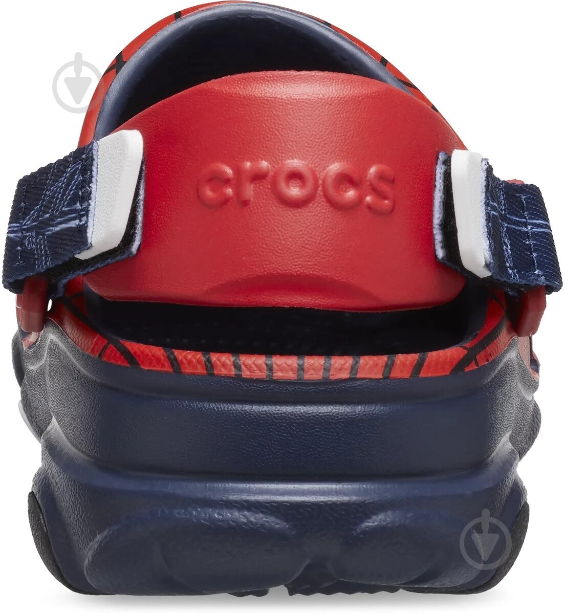 Сабо Crocs Spider-Man All-Terrain Clog T Navy 209258-410 р.27/28 красный - фото 4