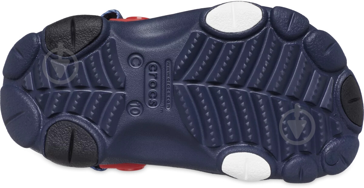 Сабо Crocs Spider-Man All-Terrain Clog T Navy 209258-410 р.27/28 красный - фото 6