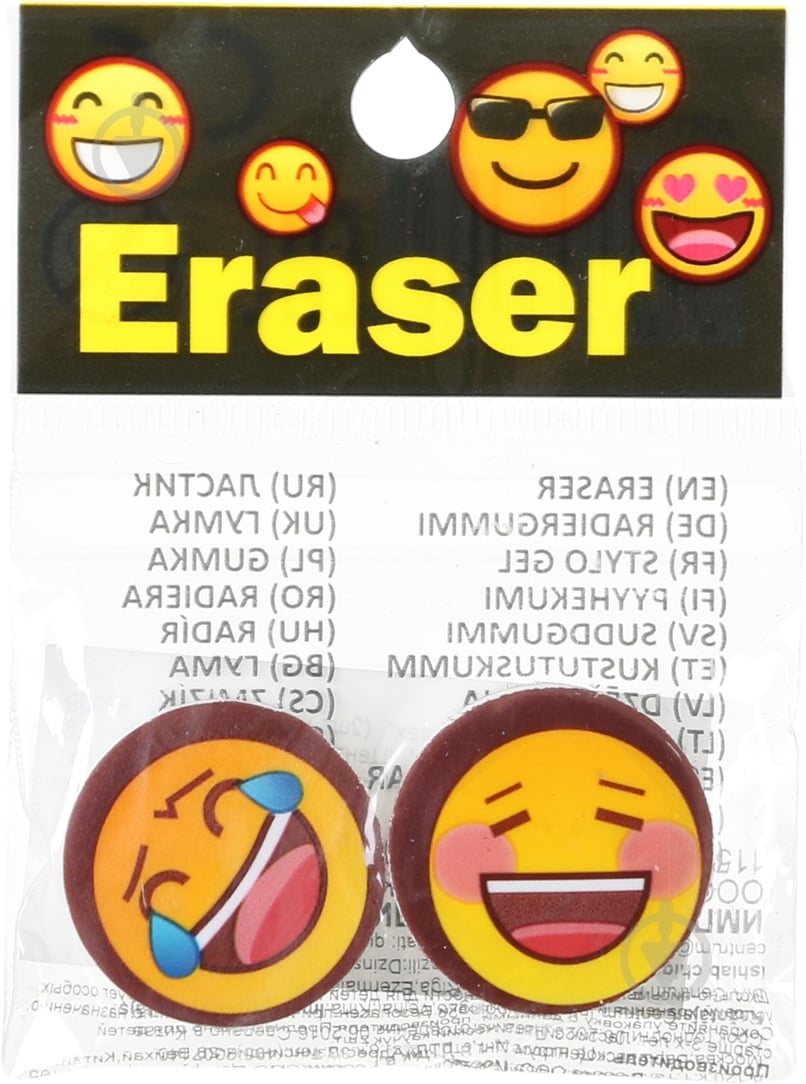 Ластик Emojidex 2 шт. 87009 Centrum - фото 2