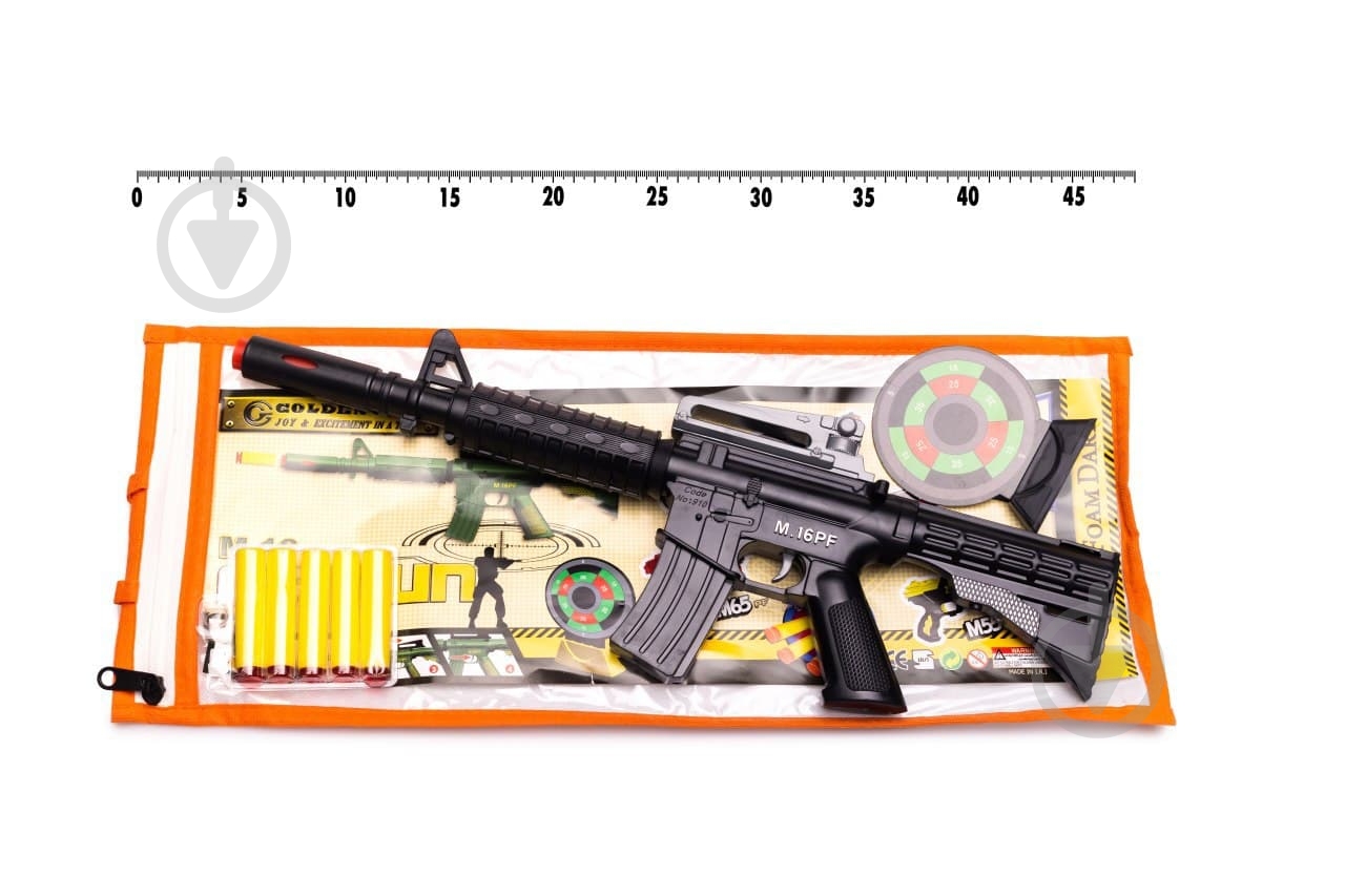 Автомат іграшковий Golden Gun М16 ПФ 910 - фото 3