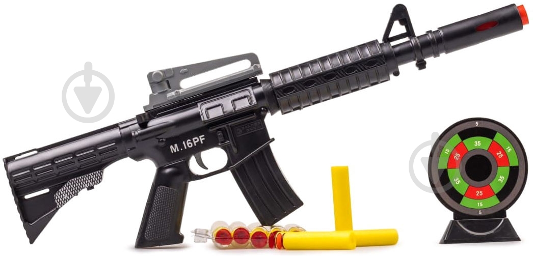 Автомат іграшковий Golden Gun М16 ПФ 910 - фото 1